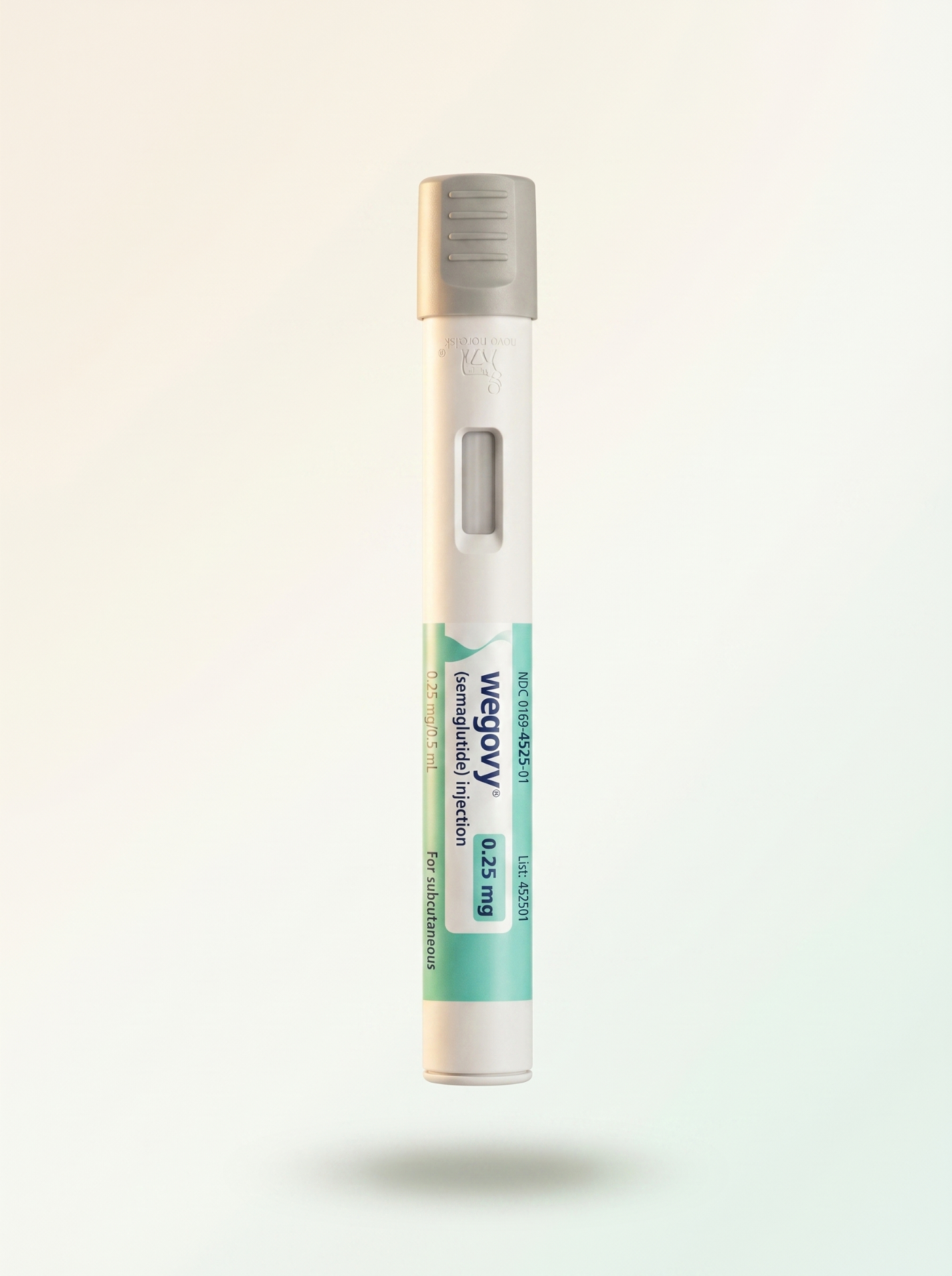 Wegovy injection pen by Novo Nordisk